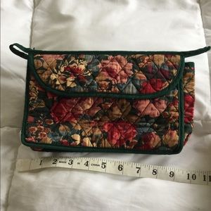 Quilted Cosmetic Bag $10.00